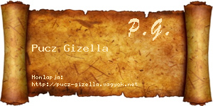 Pucz Gizella névjegykártya